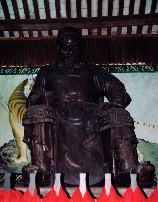 Zhang Fei temple, Hubei China 2.jpg - Zhang Fei temple